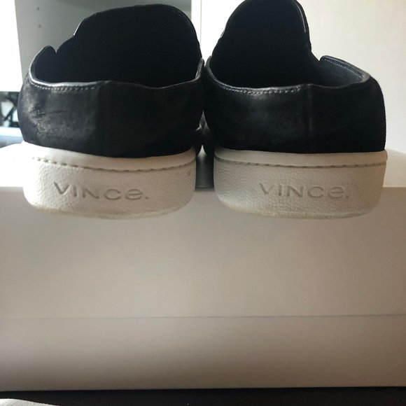 Vince Verrell Slip On Mule Sneakers Black - Picture 8 of 10